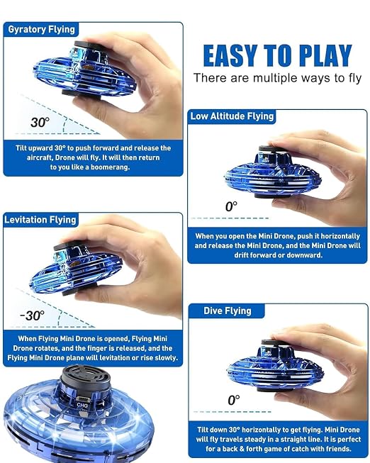 Flying Gyro Spinner Ball