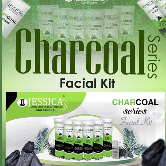 Jessica Facial Kit Charcoal 6 in 1