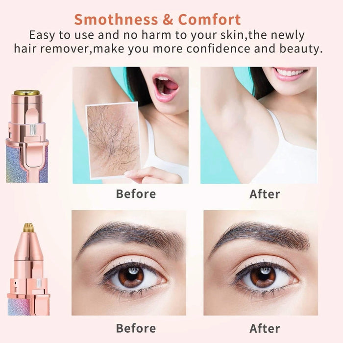 Stylish Brow Hair Remover: Portable and Precise